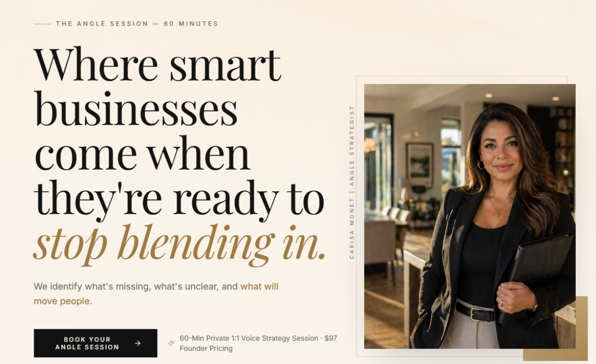 Service Landing Page